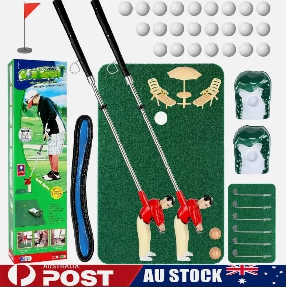 Mini Golf Toys Game Golfing Man Indoor Golf Game Fun Play Indoor Golf Game Set