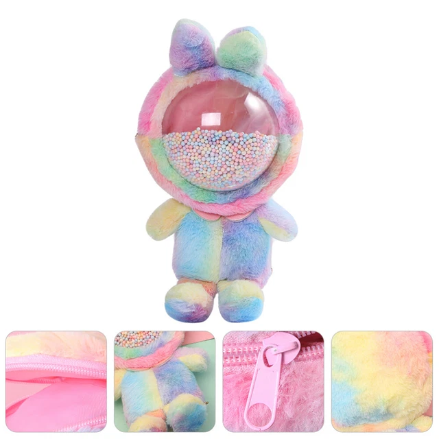 Sac de voyage pour filles Sac en peluche adorable lapin Sac à coloré à