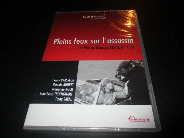 DVD NEUF "PLEINS FEUX SUR L'ASSASSIN" Pierre BRASSEUR, Jean-Louis TRINTIGNANT