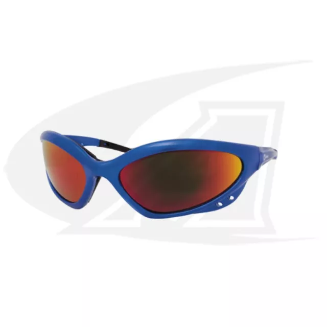 Miller™ Shatterproof Safety Glasses with Shade 5 Lenses - Blue