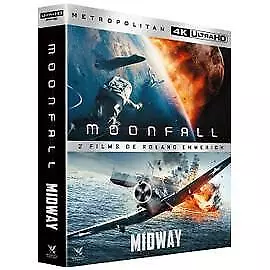 Blu-Ray Moonfall + Midway - 4K Ultra HD + Blu - ray