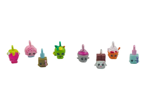 Lot Of 8 Shopkins Charms From The Jewelry Box Collection Set Moose Toys