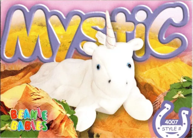 1999 Mystic 211 Series 4 2nd Edition TY Beanie Baby Trading Card TC