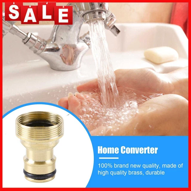 3pcs Faucet Taps Connector Conversion Universal Taps Solid Garden Watering Tools