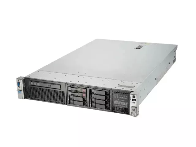 HDD SAS HP ProLiant DL380p Gen8 2x 12 núcleos E5-2695 v2 256 gb ram 2x 300 GB