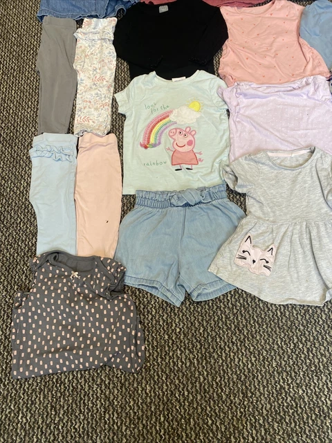 Baby Girls Clothes Bundle Age 9-12 Months.Used But Excellent Condition 22 Pieces 2