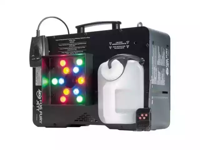 American DJ Fog Fury Jett 650W Nebelmaschine mit 12x3W LED