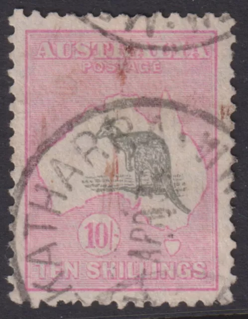 AUSTRALIA ROOS - 1932 10/- GREY & PINK  SG 136 GU Cv £160 [E4058]