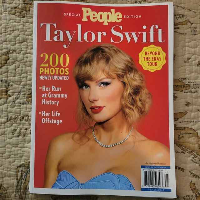 TAYLOR SWIFT People Magazine 2024 UPDATED Reissue BEYOND THE ERAS