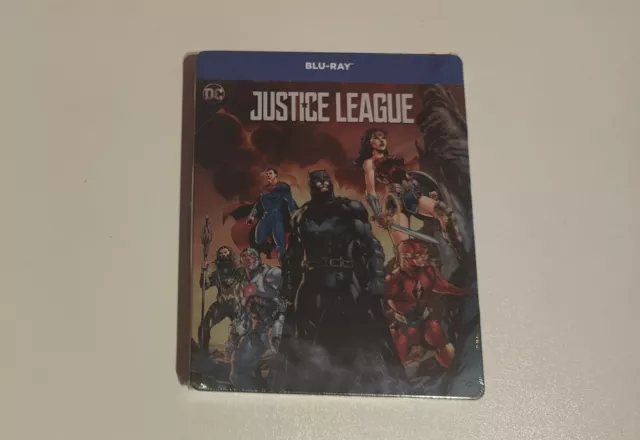 Justice League (Blu-Ray -Steelbook) (SIGILLATA) *FUORI CATALOGO*