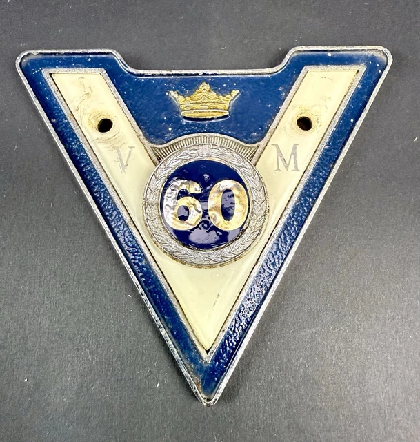 自動車/バイク その他 VM Veteran Motorist 53年 ビンテージ カーバッチ