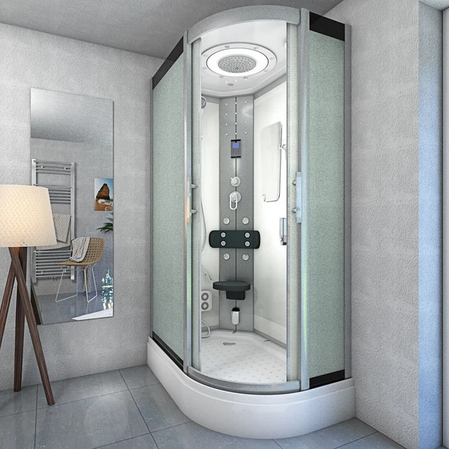 AcquaVapore doccia a vapore sauna doccia box doccia D60-70M2R 80x120cm