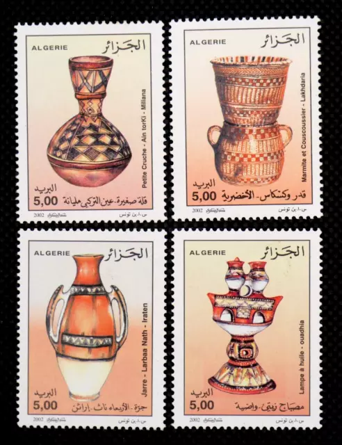 ALGERIA  2002 - Pots - MNH - SG1409/12