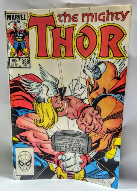 The Mighty Thor #338 1983 | Walt Simonson | Beta Ray Bill 2