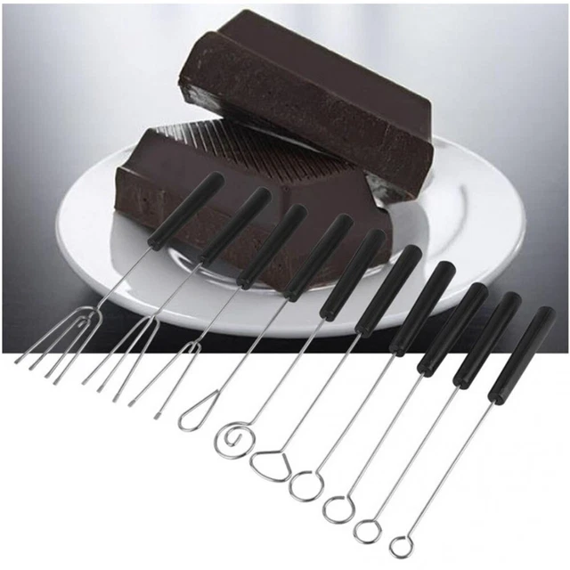 Set forchette per immersione acciaio inox antiruggine set strumenti per immersione caramelle~