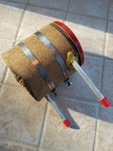 NOS vintage Moroso cool can with 1/2 inch fuel line. 2