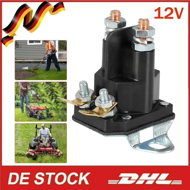Magnetschalter Universal 3 Anschlüsse 12V Aufsitzmäher