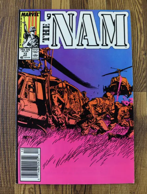 1987 Marvel Comics The NAM #13 NEWSSTAND G/FN+