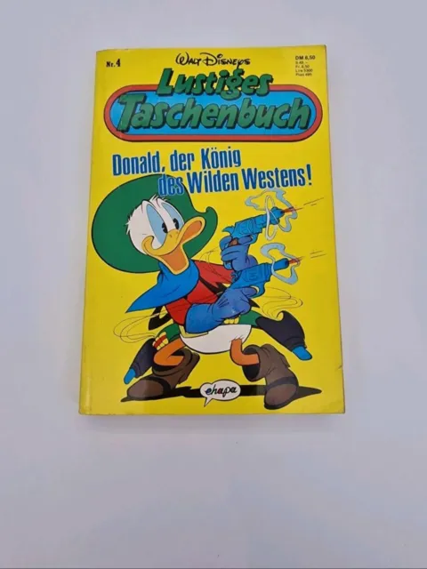 Lustiges Taschenbuch LTB Nr 4 Donald, der König des Wilden Westens!