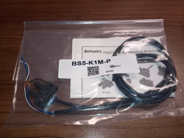 **New Overstock** Automics Bs5-K1M-P Photomicro Sensor