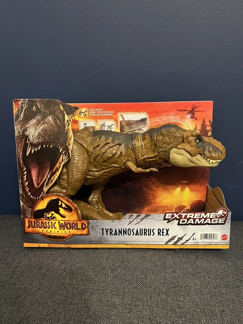Combat De Dinosaures T Rex Articulés Avec Effets Sonores Et Lumineux - La Grande Récré