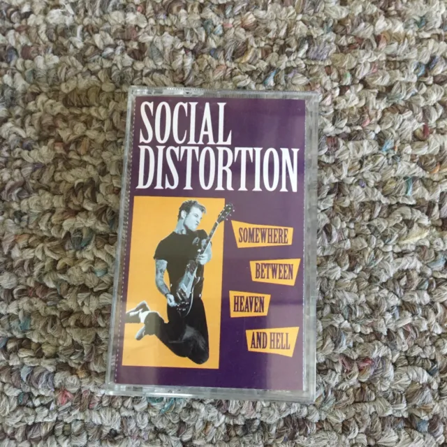 Social Distortion - Somewhere Between : Cassette Tape