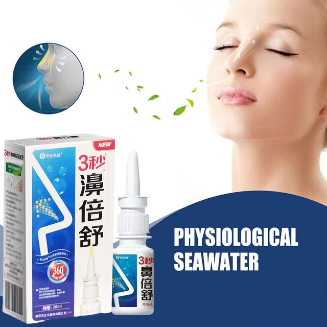 SPRAY NASALI 20ML Rinite Cronica Sinusite Trattamento Spray Naso Cinese ...