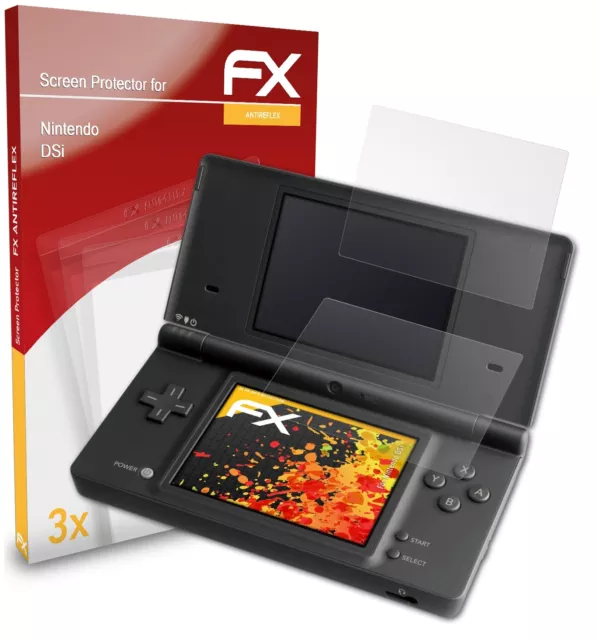 atFoliX 3x Screen Protection Film for Nintendo DSi matt&shockproof