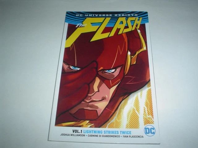 The Flash Vol. 1: Lightning Strikes Twice [Rebirth] DC Universe Paperback New