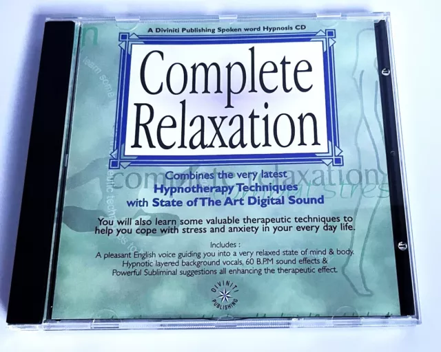 CD Complete Relaxation by Glenn Harrold (Audio CD, 2000)