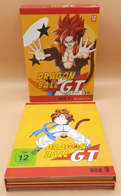 Dragonball GT - Box 3 - Episoden 42-64 -  auf 4 DVDs