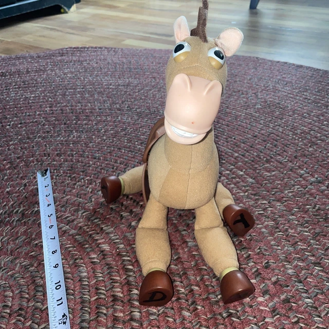 Disney Pixar Toy Story Cute Horse Bullseye Plush Toy 13.5" W x 18" H Brown