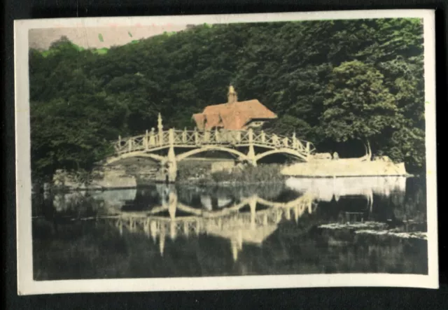 Tobacco Card, Cavanders, RIVER VALLEYS, 1926, Med, Cottages & Bridge,Nuneham,#39