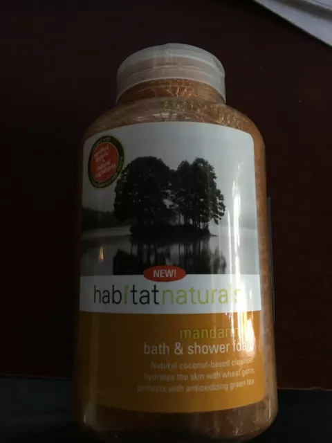 Habitat Naturals Bath & Shower Foam mandarin fig