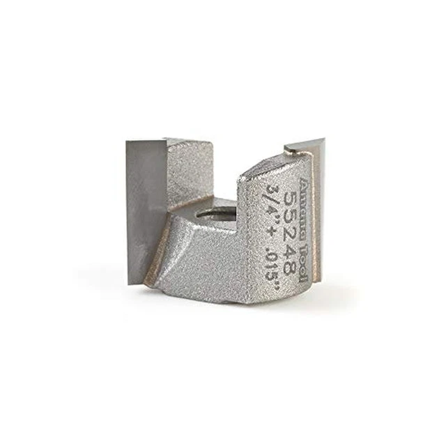 - 55248 Carbide Tipped Mortising Screw Cutter 3/4 + 0.015 Dia X 9/16" X 1/4