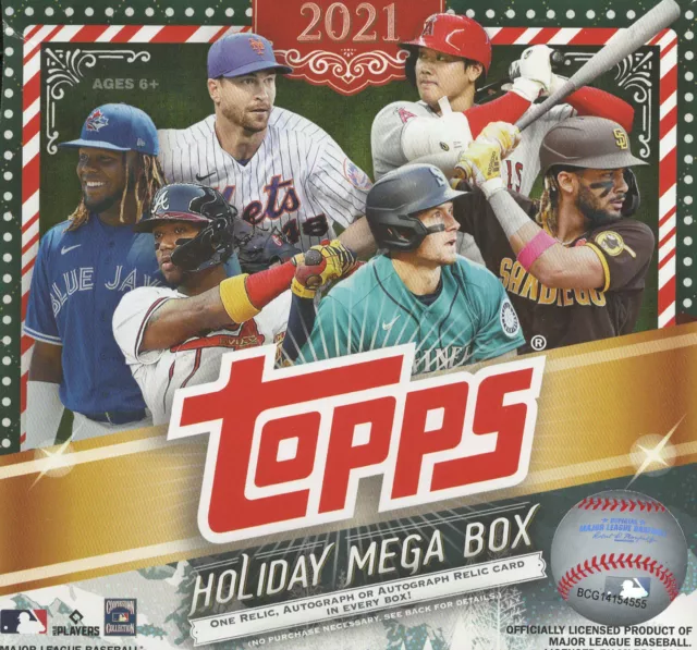 2021 Topps Holiday Mega Box Snowflake TEXAS RANGERS TEAM SET...6 Cards