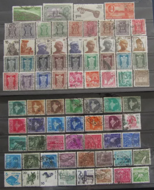 Briefmarken Indien Sammlung gestempelt 2