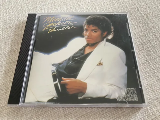 Michael Jackson/Thriller Uber Rare CD 1985 Made by DADC USA for Canada 1st Press