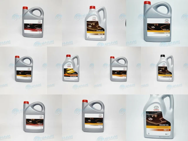 GENUINE TOYOTA ENGINE Oil Toyota Lexus Motor Oil 5W30 0W30 0W20 10W40 ...