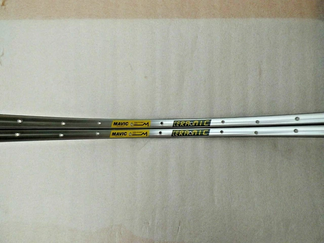 Mavic Paris-Roubaix Ssc Ceramic Tubular Rims (Pair) 28 H - 700C - Nos Mavic Paris-Roubaix Ssc Ceramic Tubular Rims (Pair) 28 H - 700C - Nos
