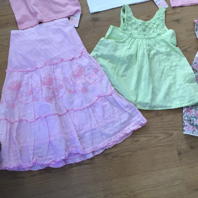 Girls clothing bundle 4/5 and 6/7 and 8 years next mixed makes new and used 3