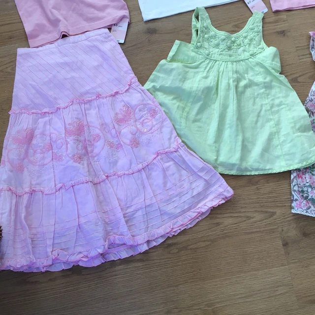 Girls clothing bundle 4/5 and 6/7 and 8 years next mixed makes new and used 3