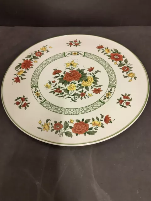 Schöne große Tortenplatte von Villeroy & Boch Summerday Durchmesser: 32,5 cm