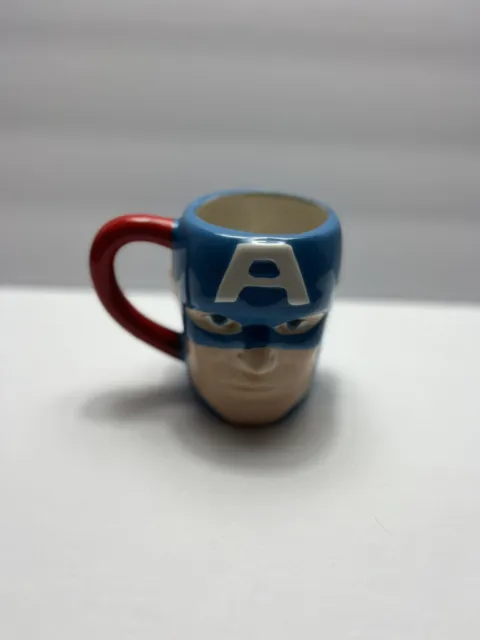 Marvel Captain America 3D Molded Head Ceramic Coffee Mug