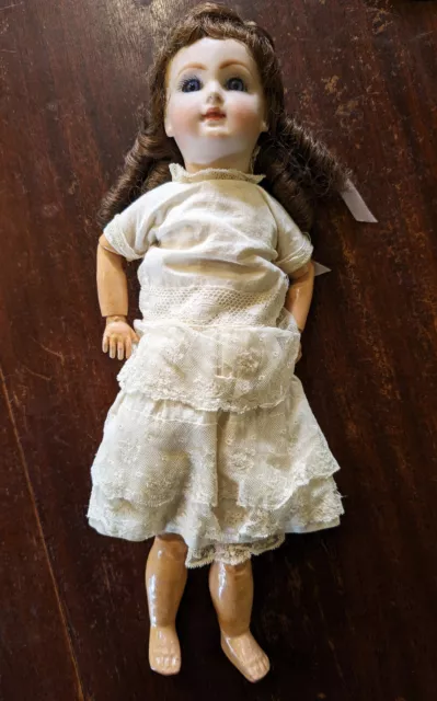 Antique doll (French?), partly restored