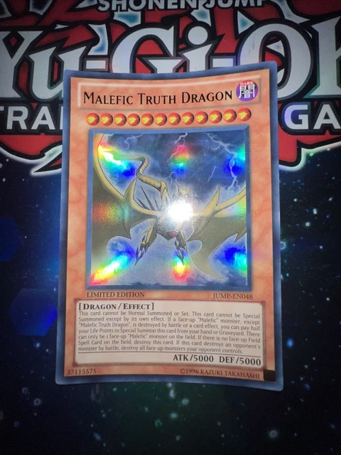 YuGiOh! Malefic Truth Dragon JUMP-EN048 Ultra Rare NM