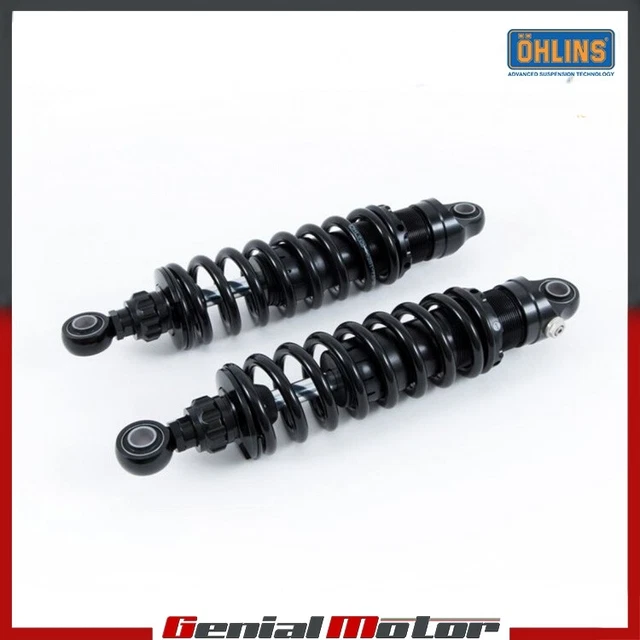 thumbnail image 2 of OUMURS 10.5" Adjustable Rear Shock Absorbers For Harley Touring, Dyna & Sportster – Glossy Black, Set Of 2 2 of 6