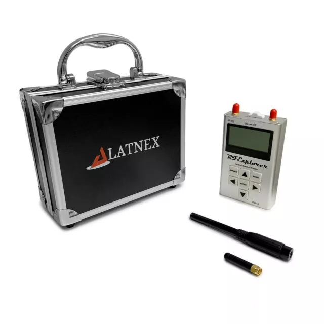 RF Explorer Handheld Spectrum Analyzer 3G Combo with Aluminium Carrying Case