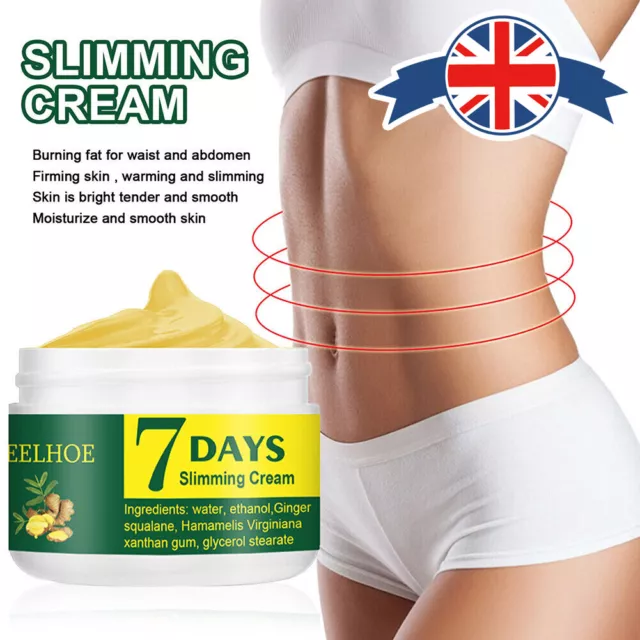 Ginger Slimming Cream Weight Loss Massage Anti-Cellulite Belly Fat Hot Burning