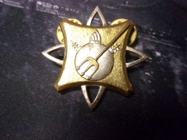 Insigne Brevet Plongeur Démineur Béraudy Et Vaure – Pin's Collection Vintage France